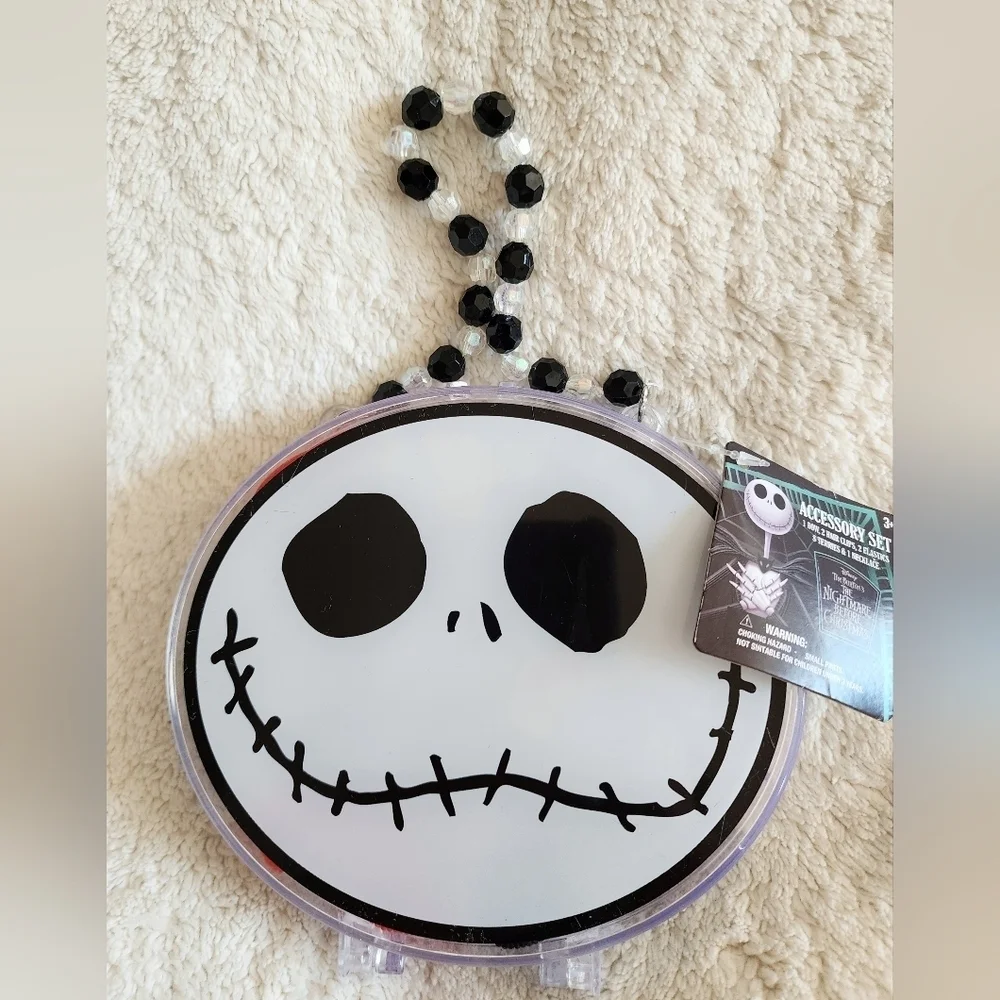 New girl's Disney the Nightmare Before Christmas hair accessories, ACCESSORY SET